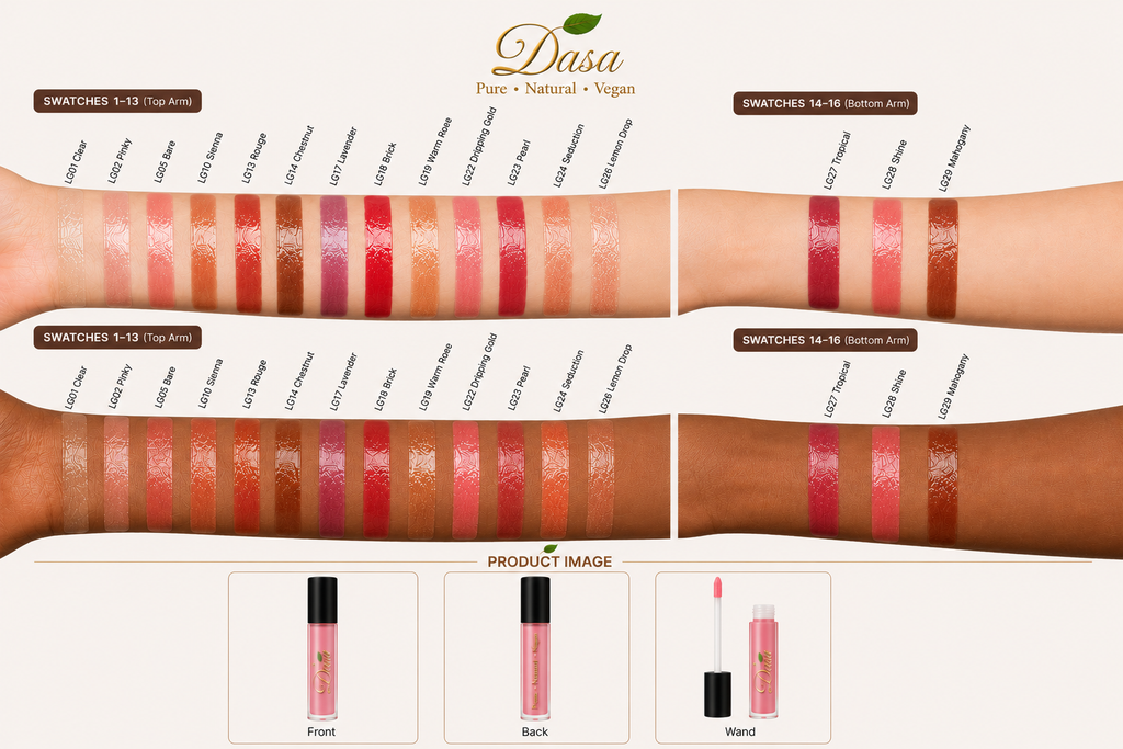 DASA Glass Veil Vegan Lip Gloss